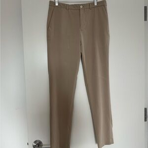 Zara Slim Fit Tan Trousers